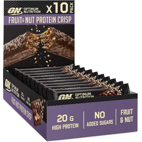 Optimum Fruit & Nut Crisp Bar, 1x70 Grams/10 bar box/
